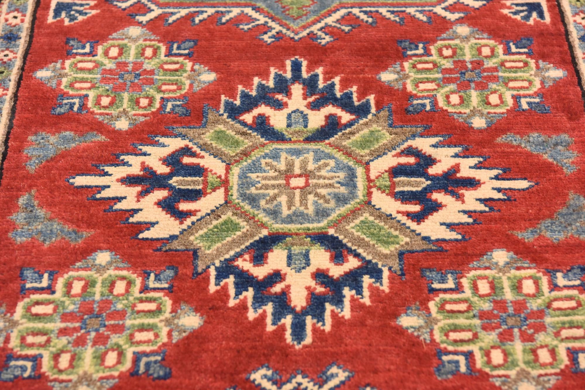 2' 9 x 3' 10 Hand Knotted Kazak Rug