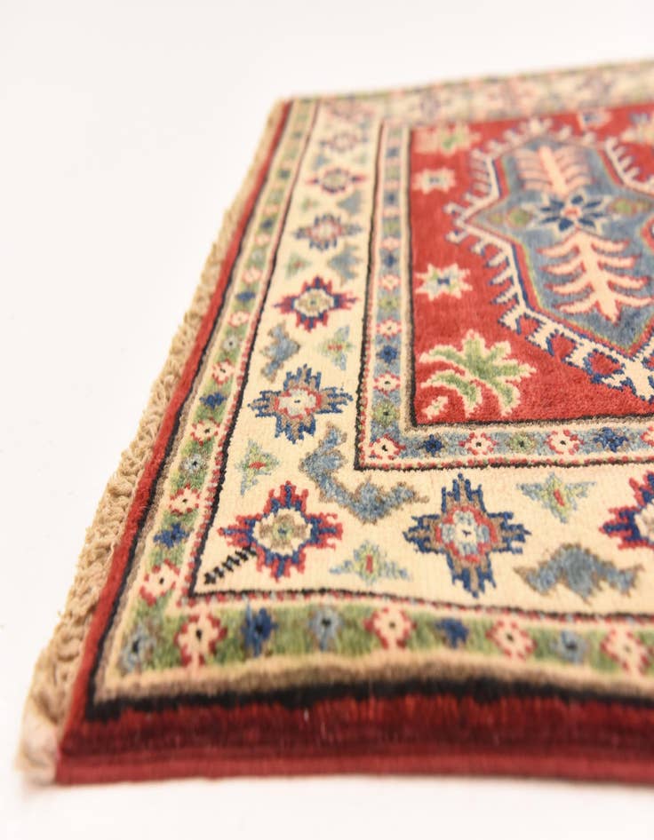 Detail image of 2' 9 x 3' 10  Hand Knotted Kazak Rug