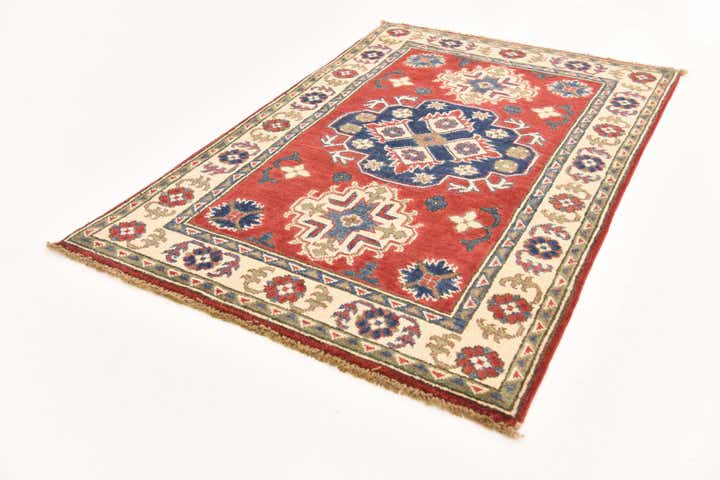 2' 7 x 4' 1 Hand Knotted Kazak Rug