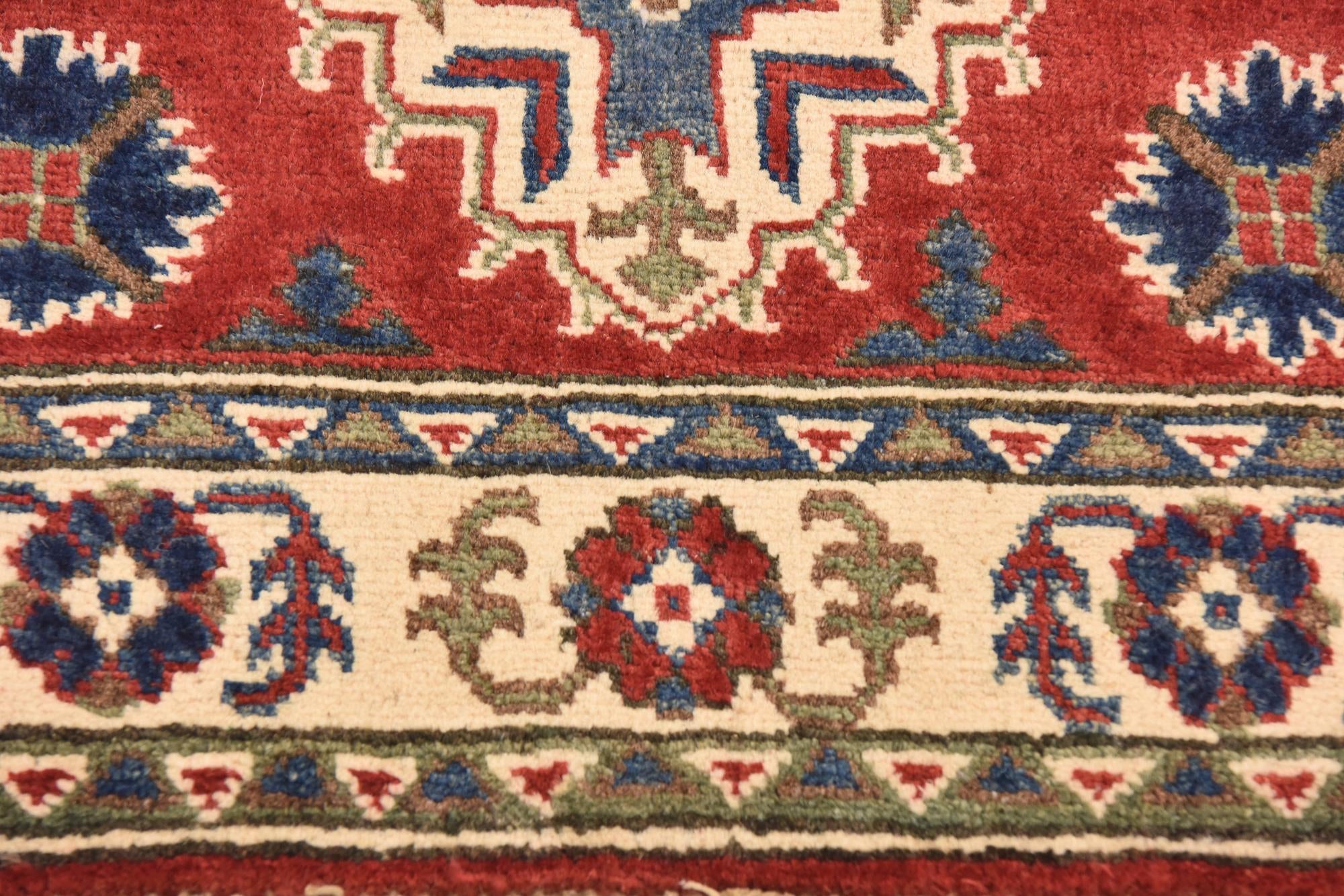 2' 7 x 4' 1 Hand Knotted Kazak Rug