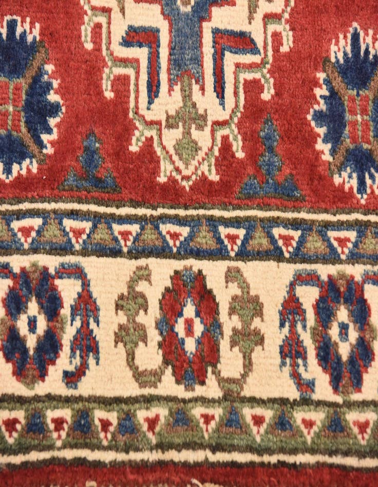Detail image of 2' 7 x 4' 1  Hand Knotted Kazak Rug