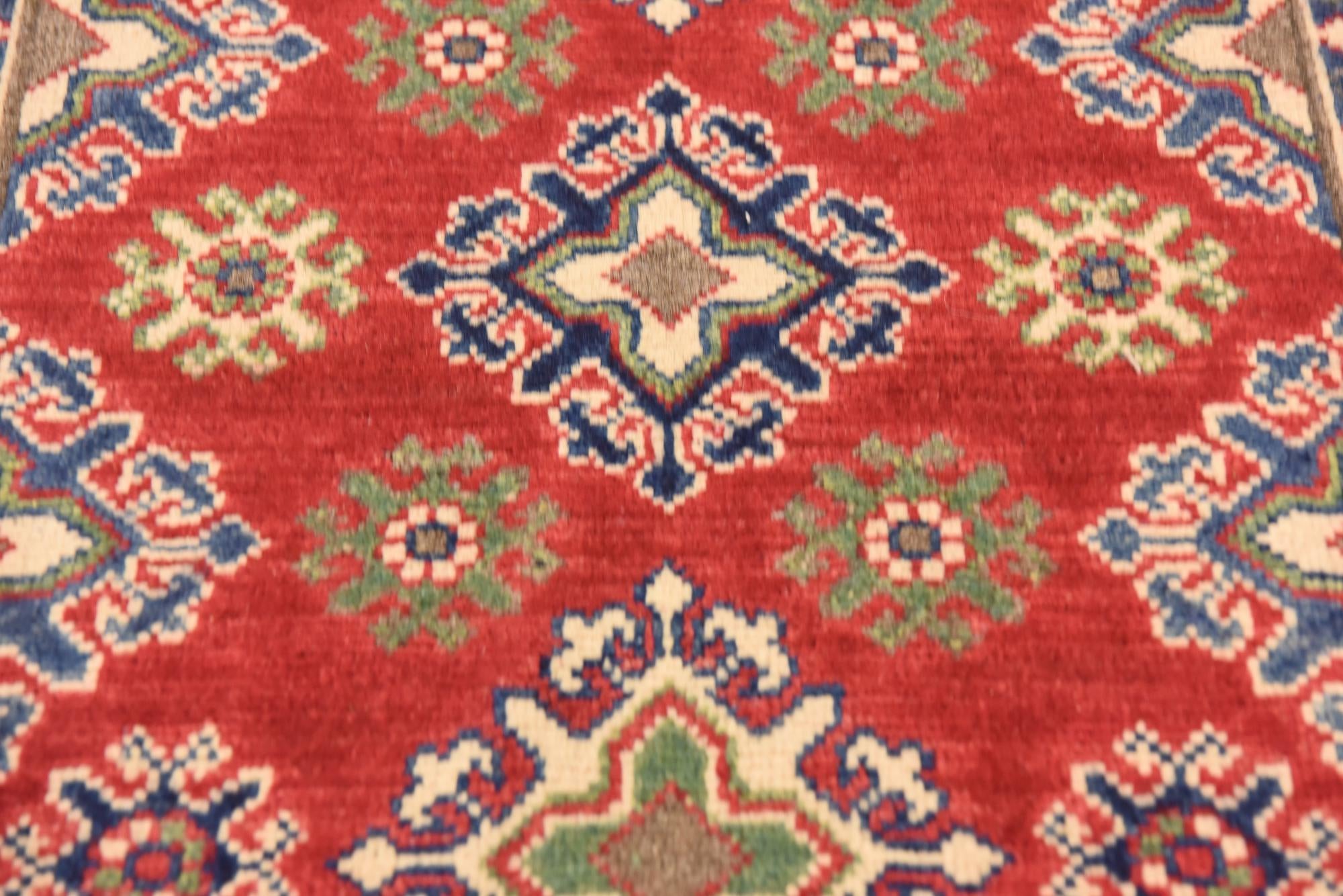 2' 8 x 4' 3 Hand Knotted Kazak Rug