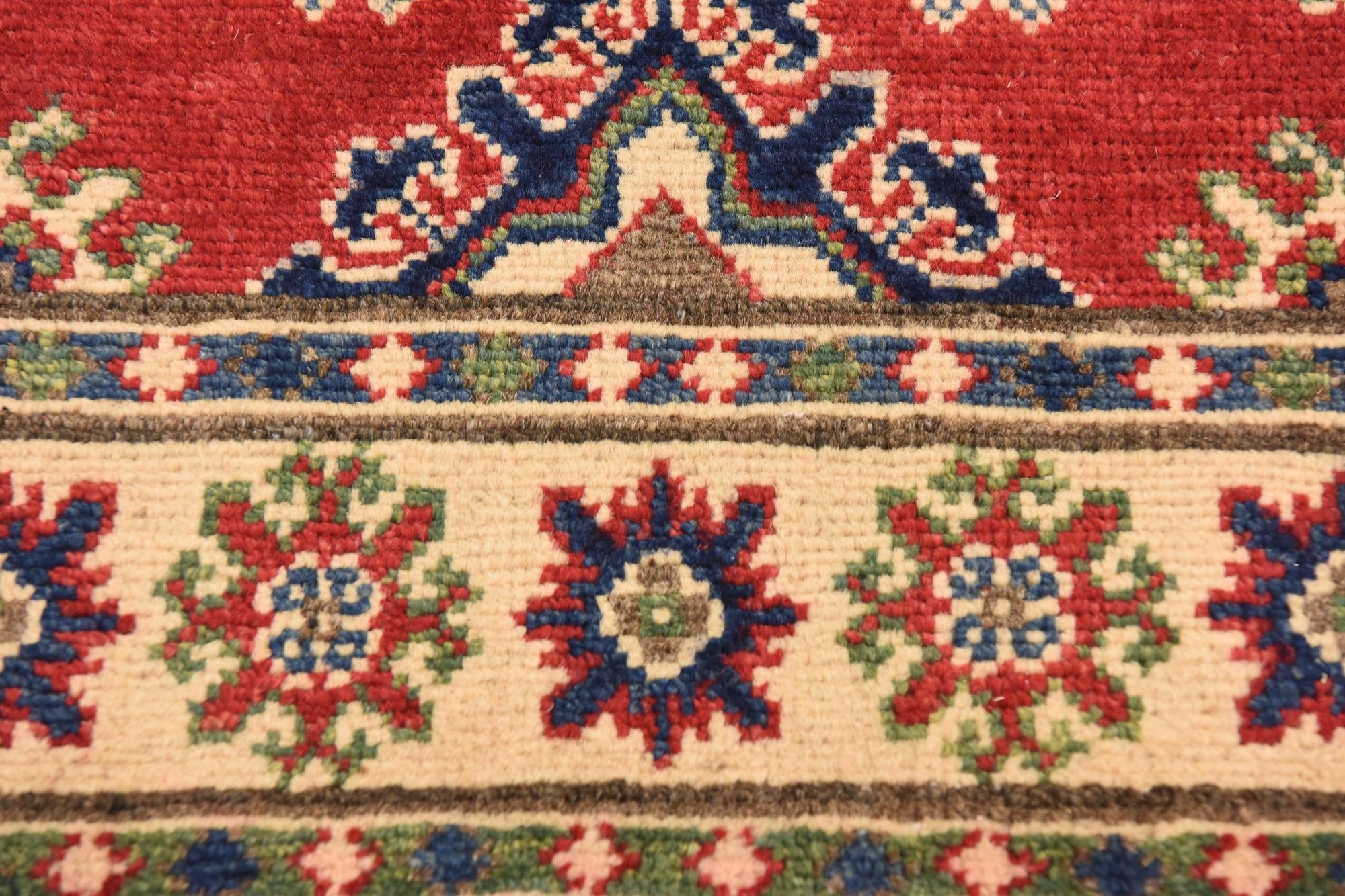 2' 8 x 4' 3 Hand Knotted Kazak Rug
