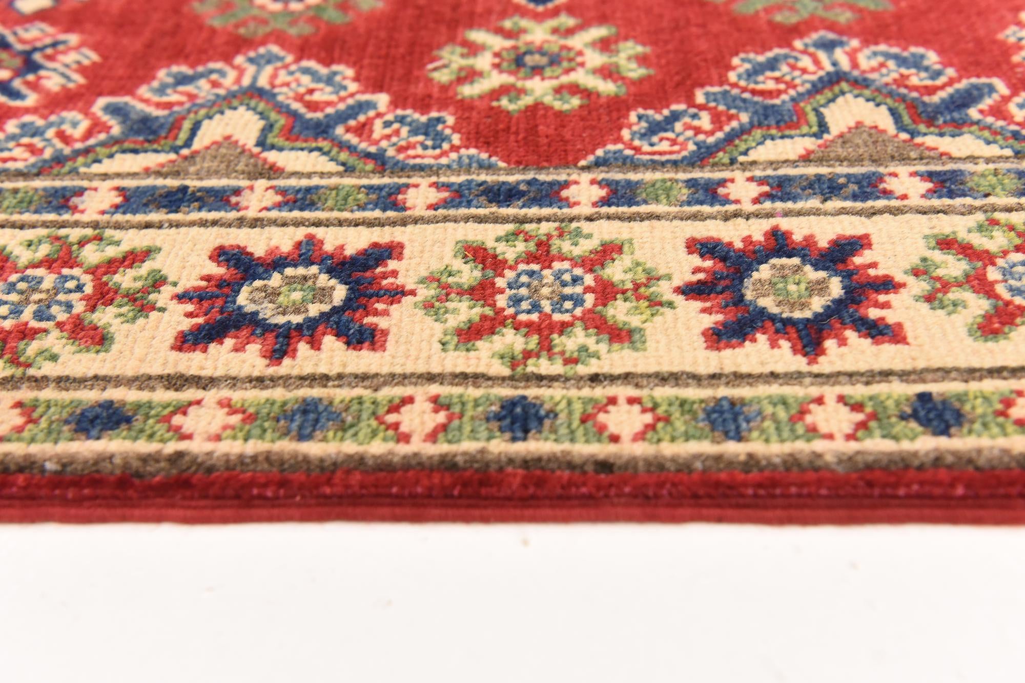 2' 8 x 4' 3 Hand Knotted Kazak Rug