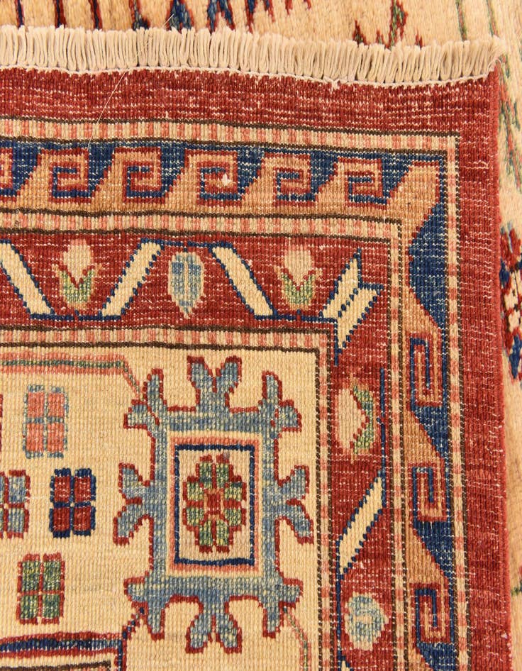 Detail image of 5' 7 x 7' 9  Hand Knotted Kazak Oriental Rug