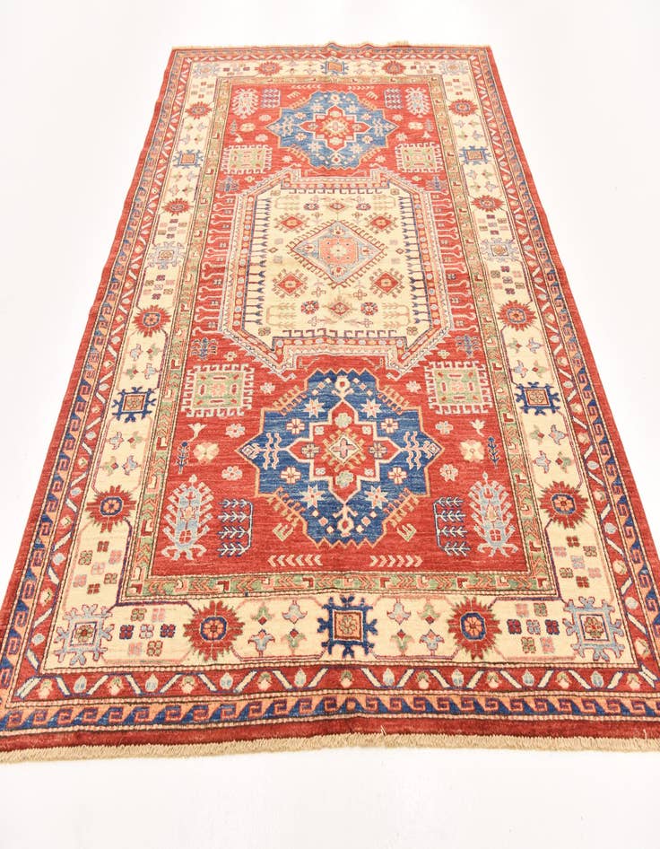 Detail image of 5' 7 x 7' 9  Hand Knotted Kazak Oriental Rug