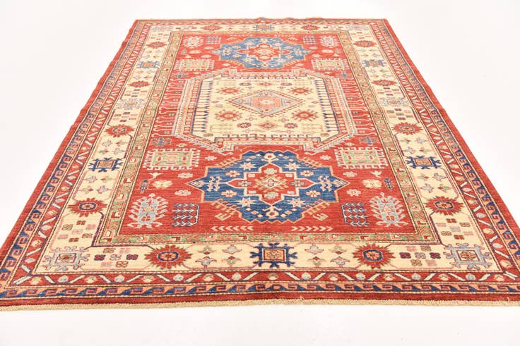 Detail image of 170cm x 235cm Hand Knotted Kazak Oriental Rug