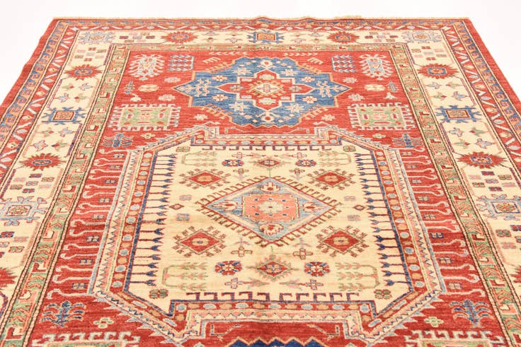 Detail image of 170cm x 235cm Hand Knotted Kazak Oriental Rug
