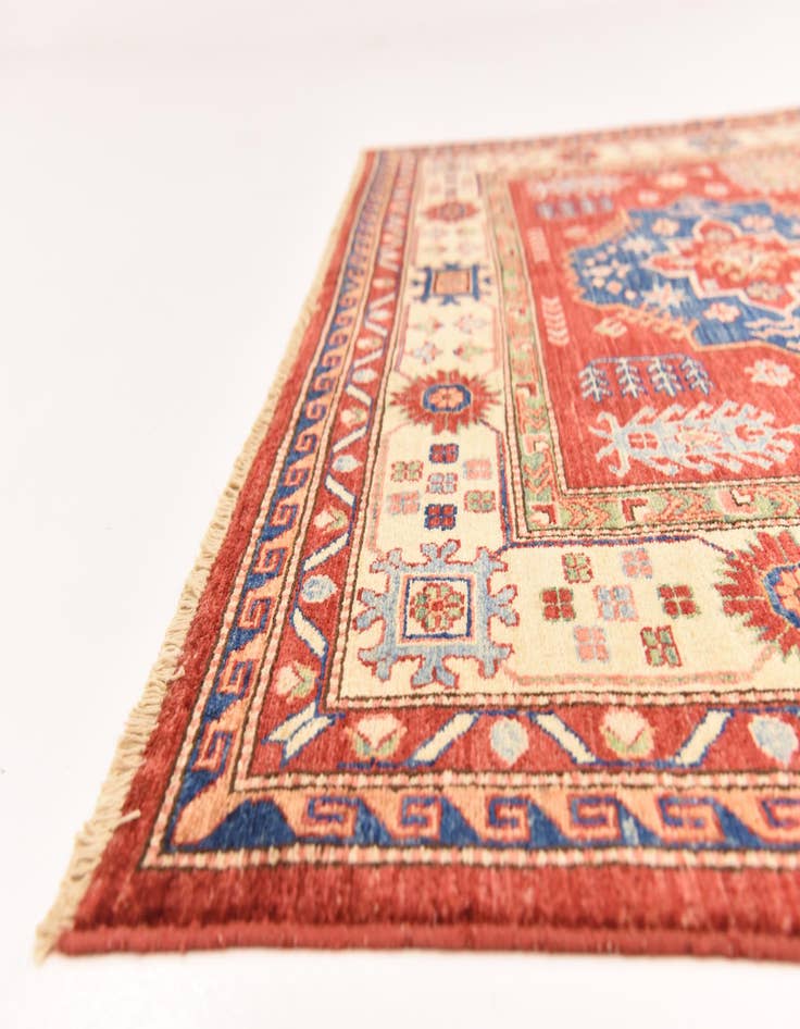 Detail image of 5' 7 x 7' 9  Hand Knotted Kazak Oriental Rug