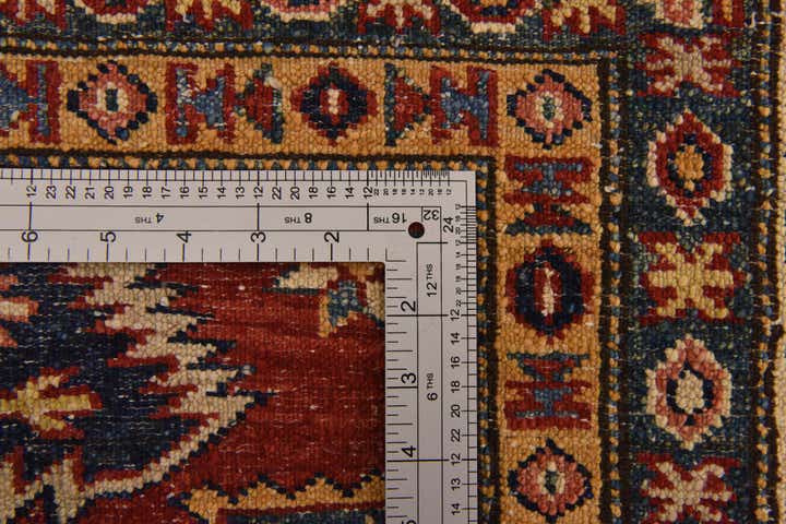 5' 9 x 7' 11 Hand Knotted Kazak Oriental Rug