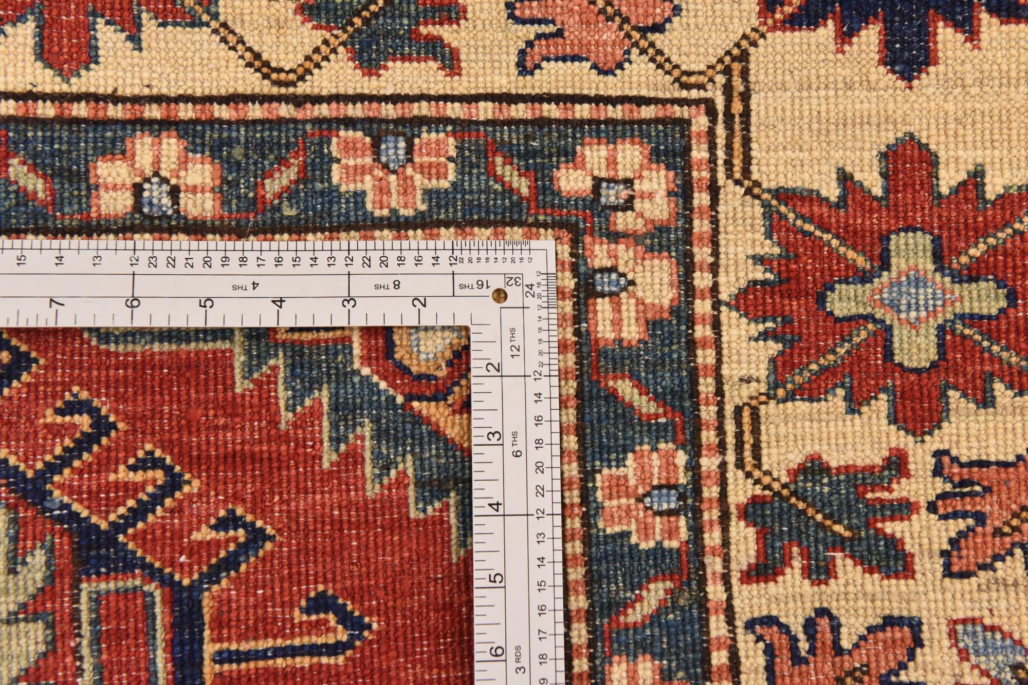 5' 8 x 8' 2 Hand Knotted Kazak Oriental Rug