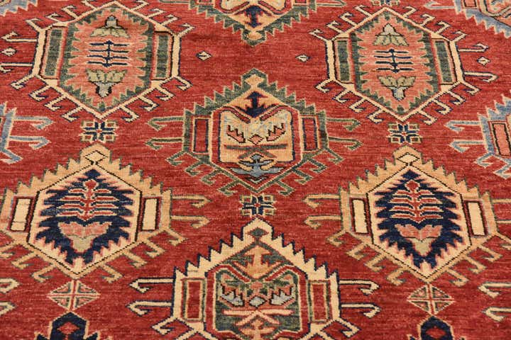 175cm x 250cm Handgeknüpft Kazak Orientalisch Teppich