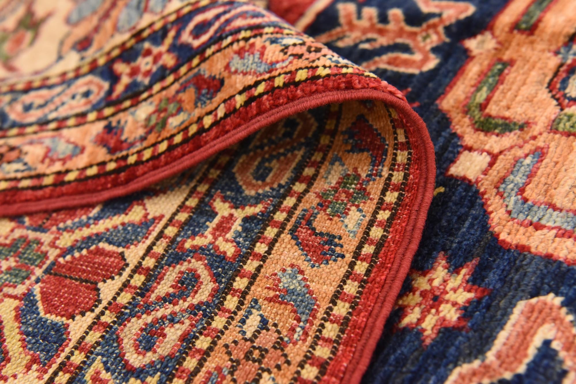 5' 7 x 9' Hand Knotted Kazak Oriental Rug