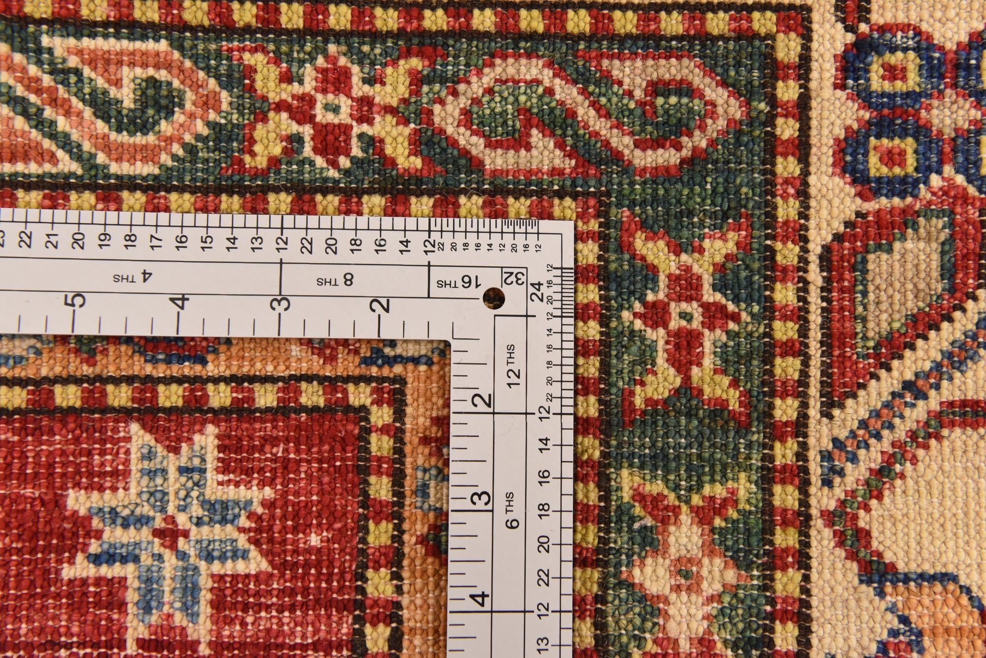 5' 7 x 9' Hand Knotted Kazak Oriental Rug