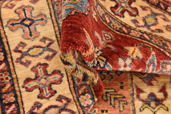 4' 1 x 6' 3 Hand Knotted Kazak Oriental Rug