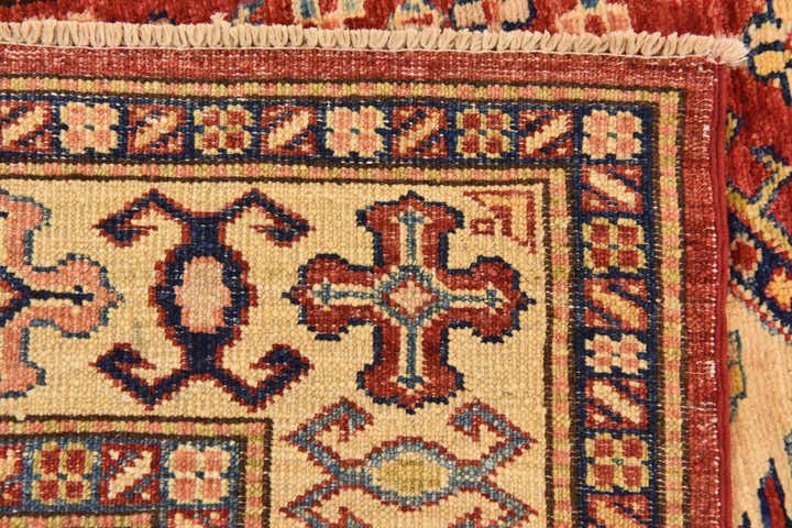 4' 1 x 6' 3 Hand Knotted Kazak Oriental Rug