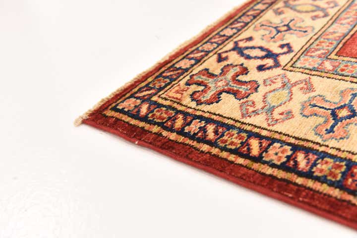 4' 1 x 6' 3 Hand Knotted Kazak Oriental Rug