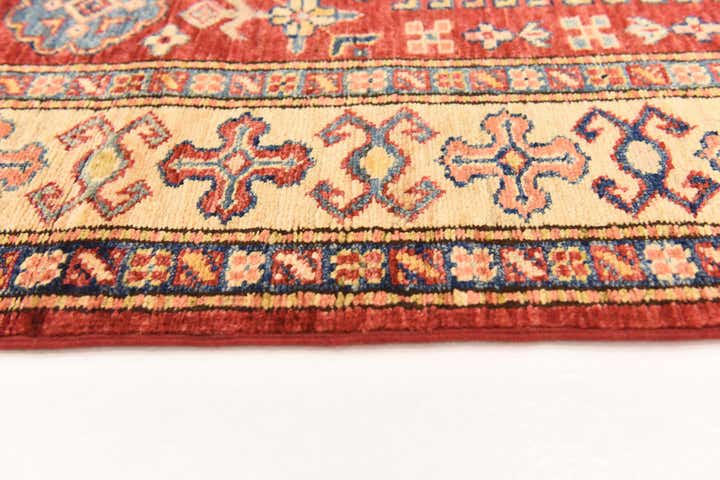 4' 1 x 6' 3 Hand Knotted Kazak Oriental Rug