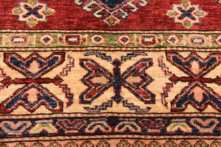 5' 11 x 8' 2 Hand Knotted Kazak Oriental Rug