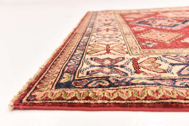 5' 11 x 8' 2 Hand Knotted Kazak Oriental Rug