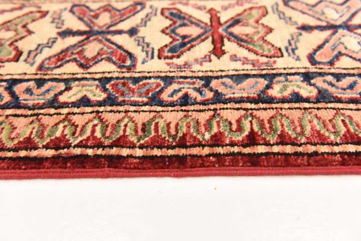 5' 11 x 8' 2 Hand Knotted Kazak Oriental Rug