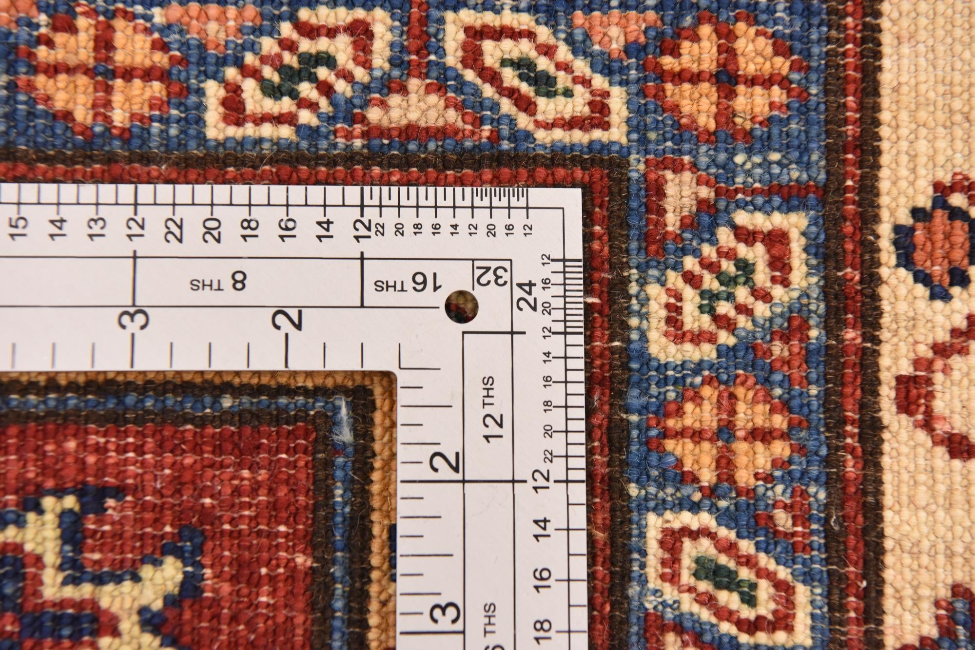 5' 7 x 8' Hand Knotted Kazak Oriental Rug