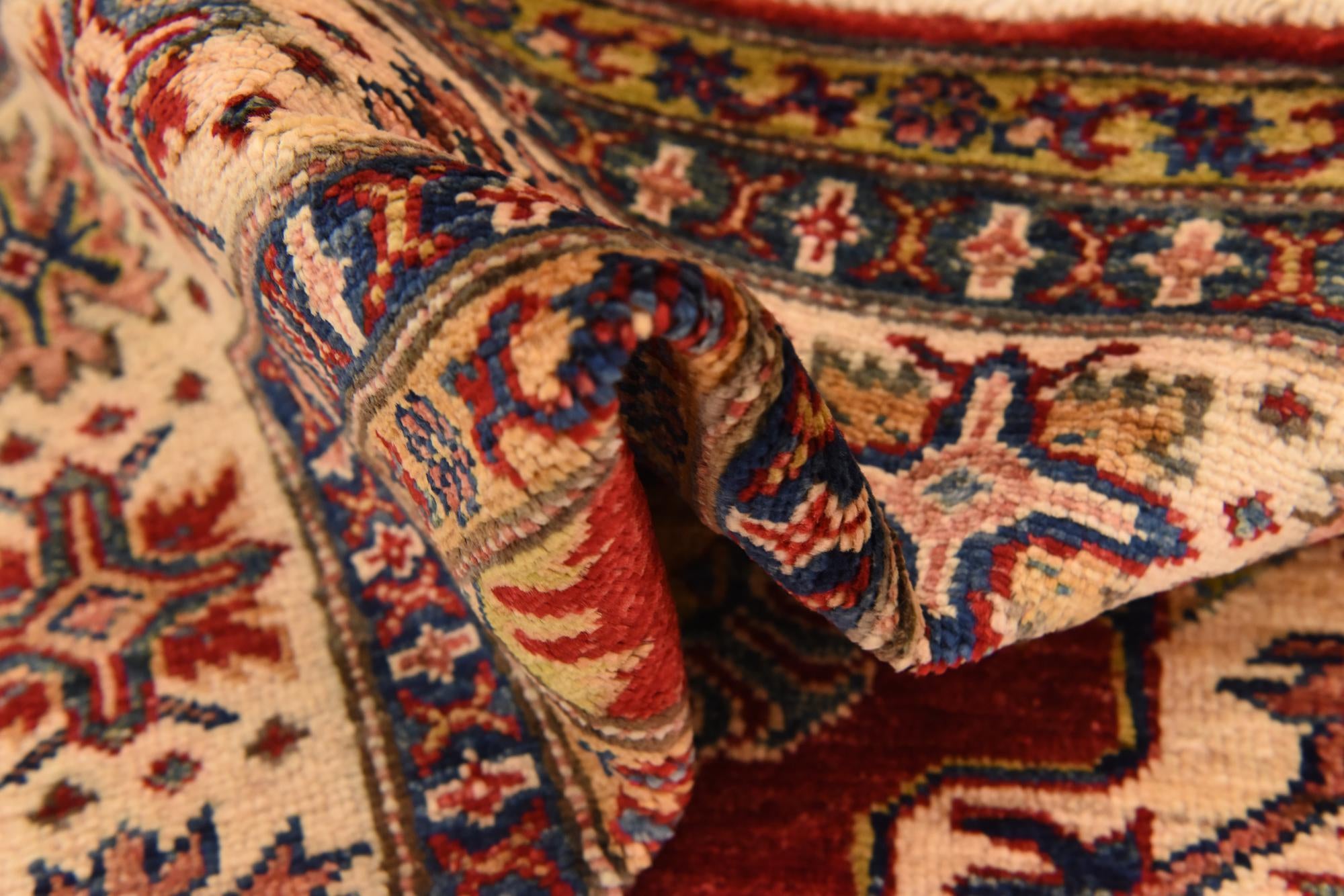 5' 7 x 8' 1 Hand Knotted Kazak Oriental Rug