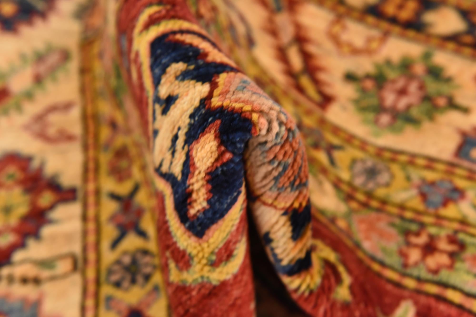 5' 9 x 7' 10 Hand Knotted Kazak Oriental Rug