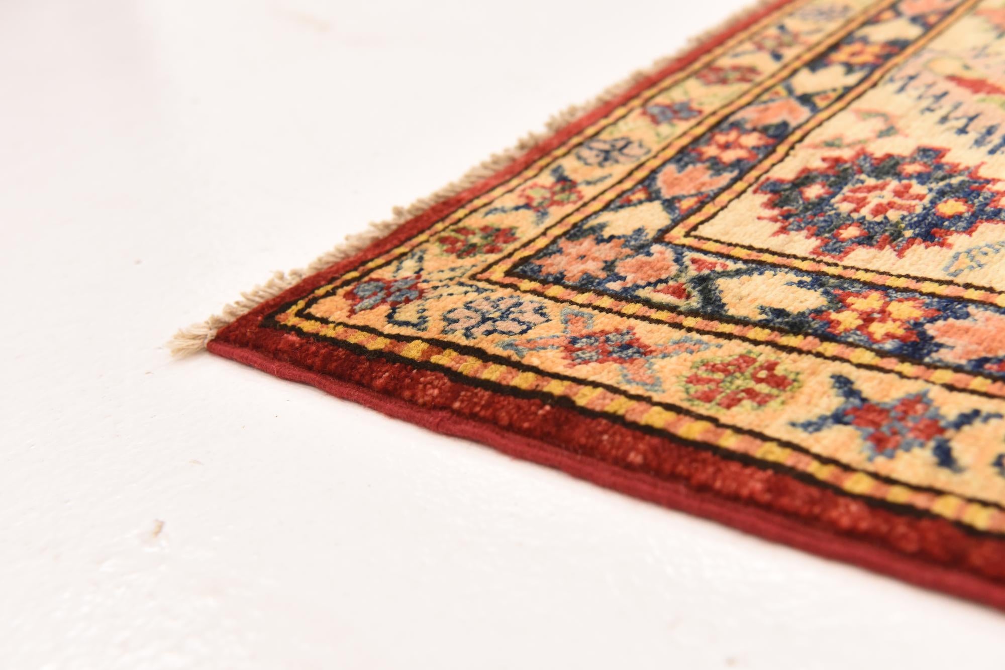 5' 9 x 7' 10 Hand Knotted Kazak Oriental Rug