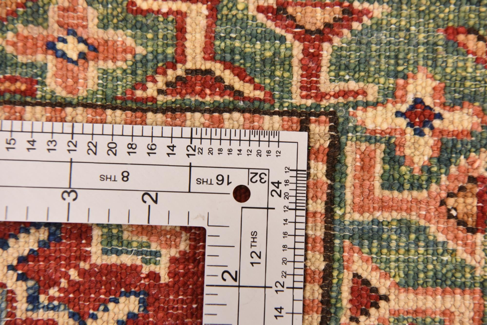 5' 7 x 8' 5 Hand Knotted Kazak Oriental Rug