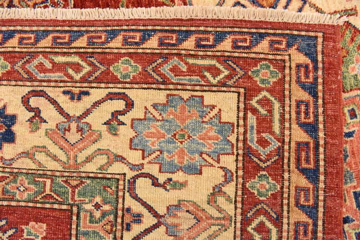 170cm x 255cm Handgeknüpft Kazak Orientalisch Teppich