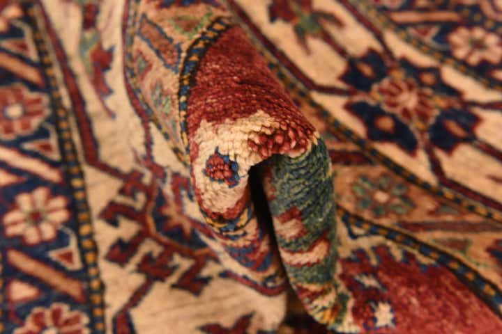 5' 8 x 8' 10 Hand Knotted Kazak Oriental Rug