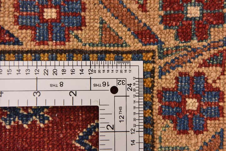 5' 8 x 8' 10 Hand Knotted Kazak Oriental Rug
