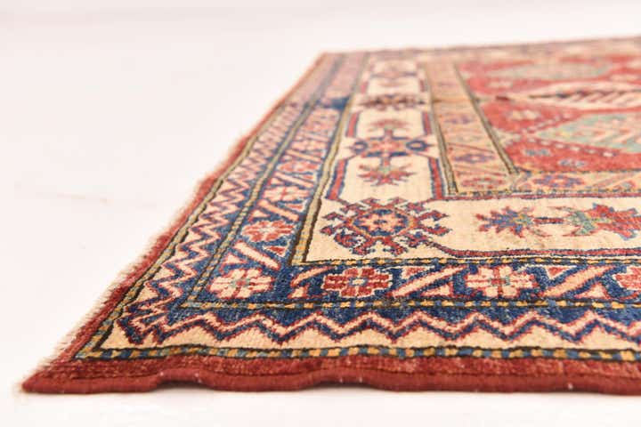 5' 8 x 8' 10 Hand Knotted Kazak Oriental Rug