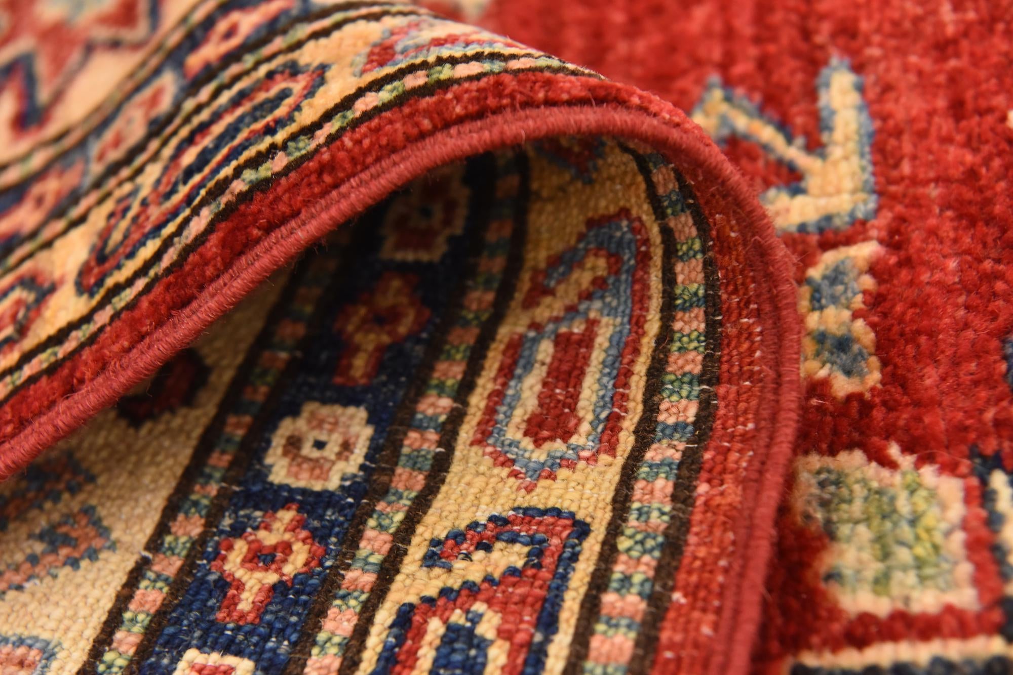 6' x 7' 10 Hand Knotted Kazak Oriental Rug