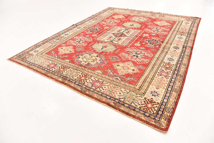 6' x 7' 10 Hand Knotted Kazak Oriental Rug