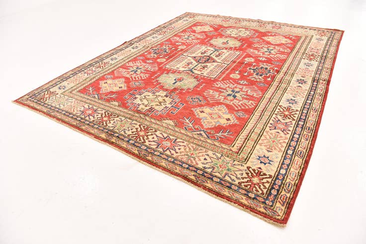 Detail image of 6' x 7' 10 Hand Knotted Kazak Oriental Rug