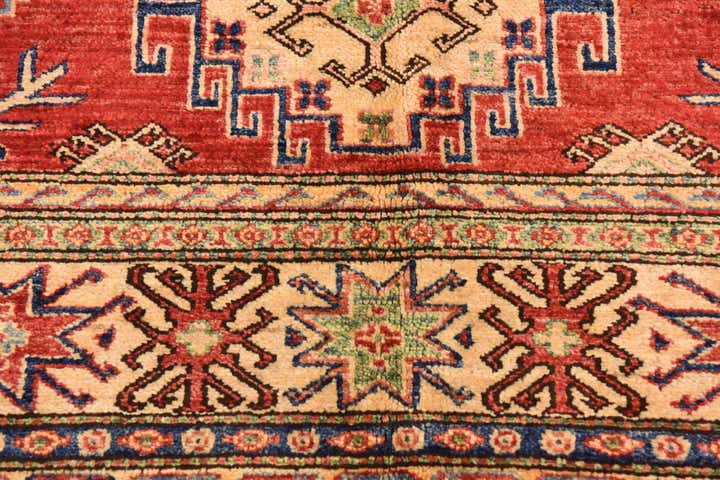 6' x 7' 10 Hand Knotted Kazak Oriental Rug