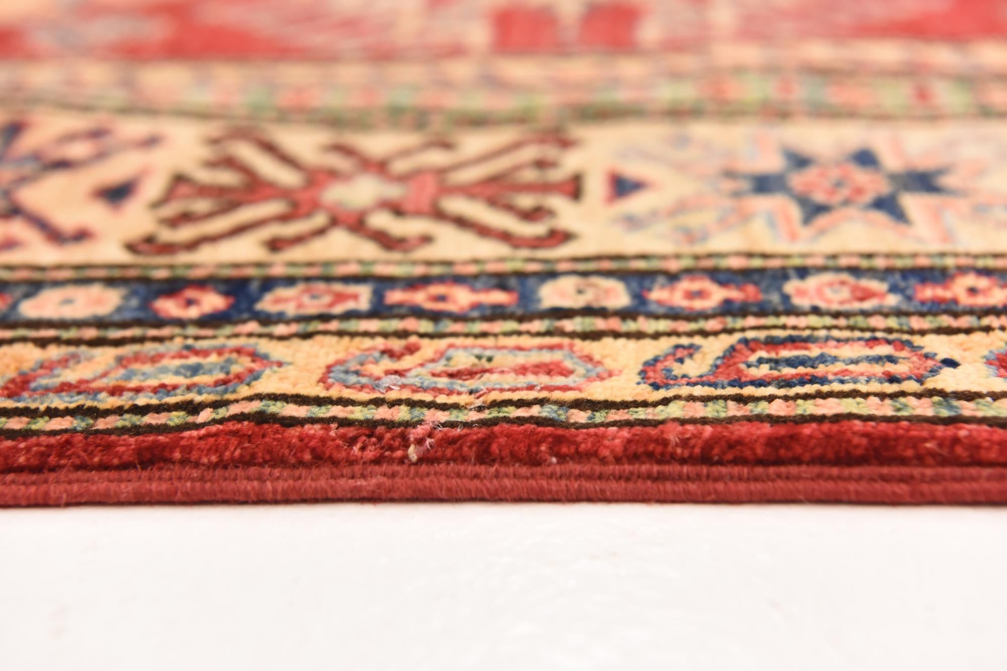 6' x 7' 10 Hand Knotted Kazak Oriental Rug