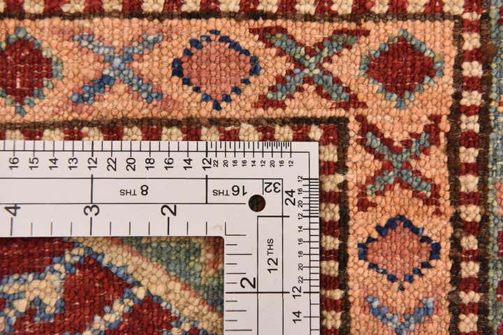 175cm x 255cm Hand Knotted Kazak Oriental Rug