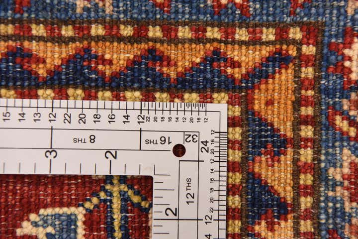 5' 7 x 7' 10 Hand Knotted Kazak Oriental Rug