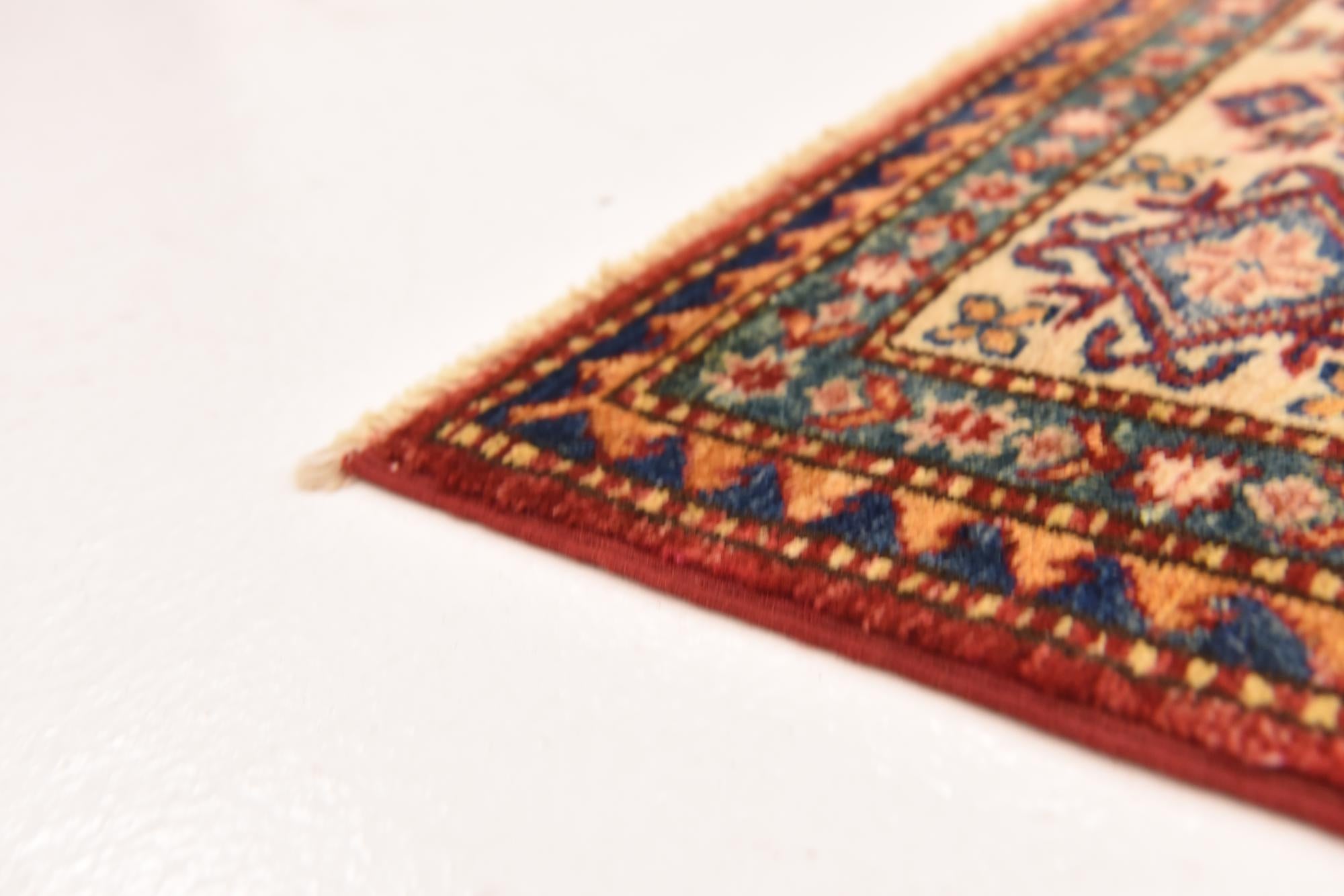 5' 7 x 7' 10 Hand Knotted Kazak Oriental Rug