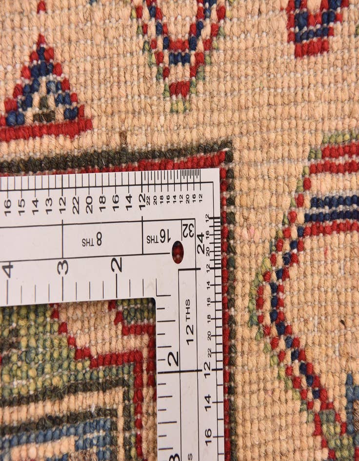 Detail image of 6' 6 x 9' 10  Hand Knotted Kazak Rug