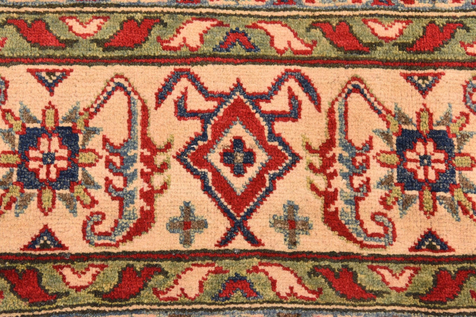 6' 6 x 9' 10 Hand Knotted Kazak Rug