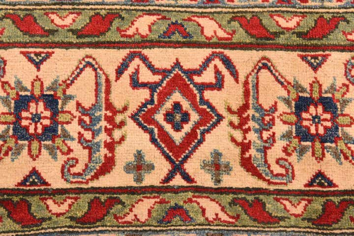 6' 6 x 9' 10 Hand Knotted Kazak Rug