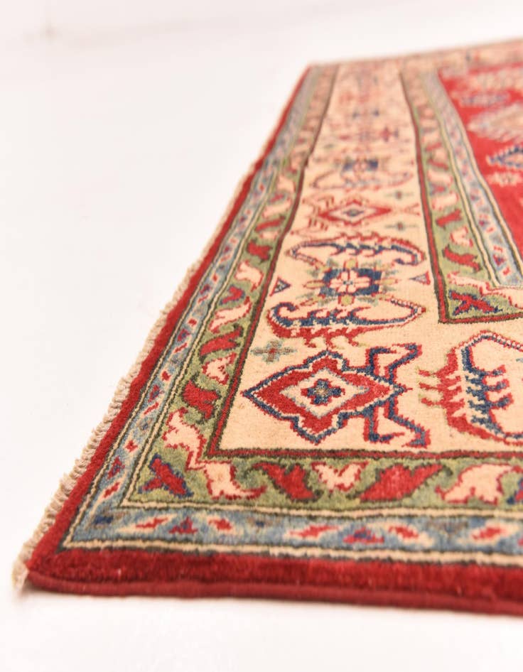 Detail image of 6' 6 x 9' 10  Hand Knotted Kazak Rug