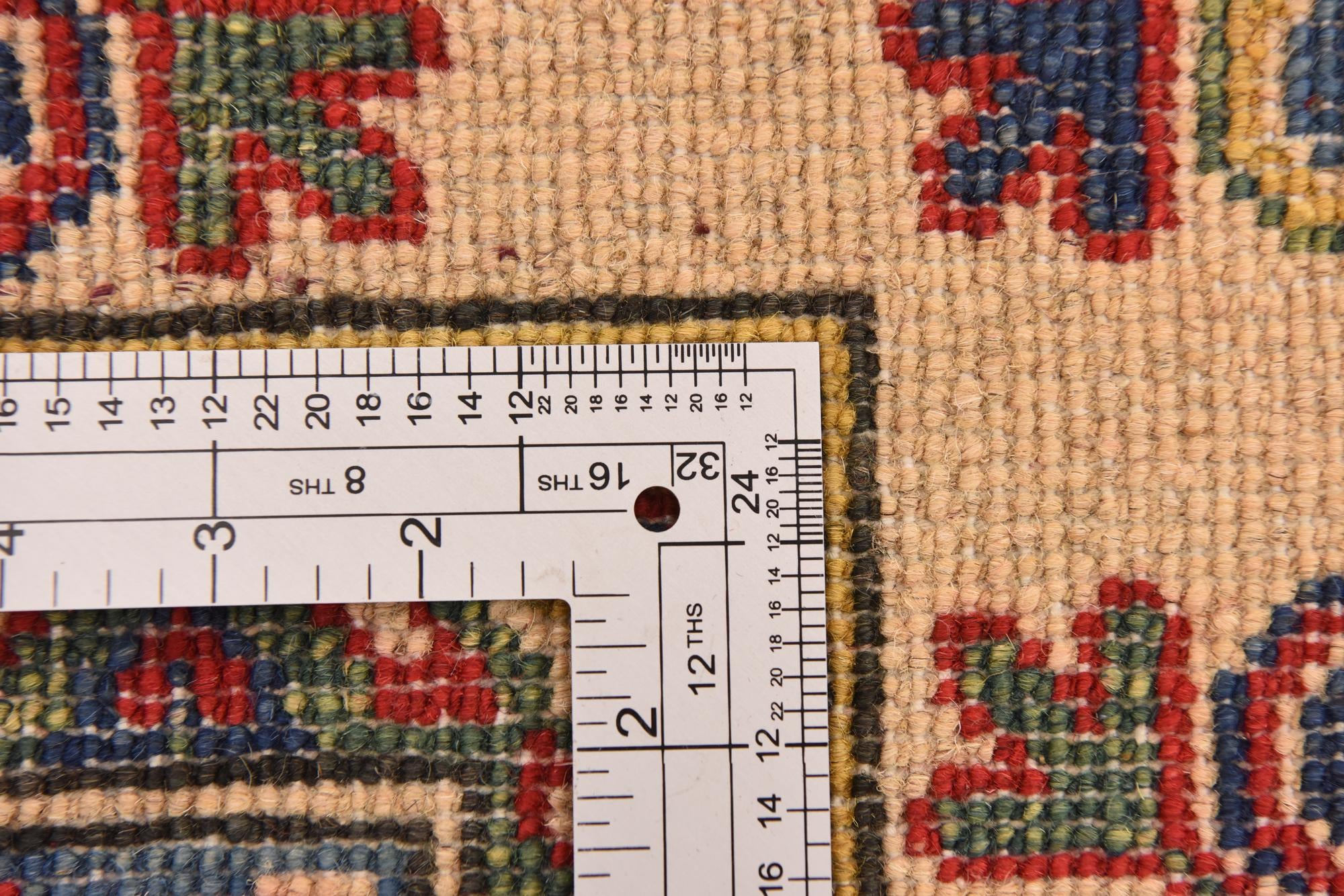 6' 1 x 9' Hand Knotted Kazak Rug