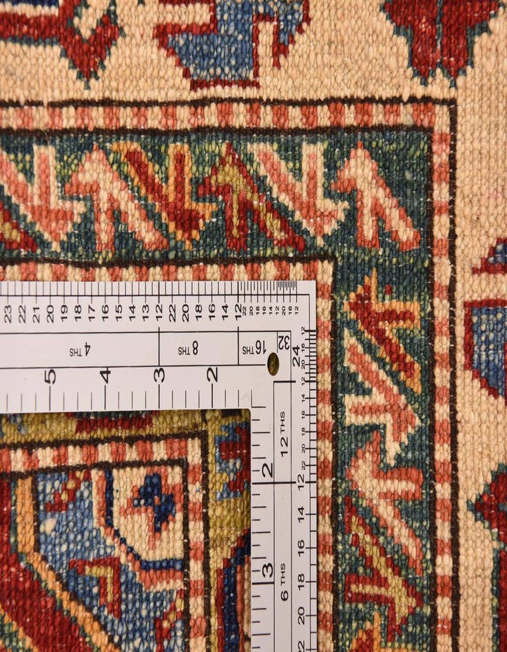 Detail image of 6' 8 x 10' 4 Hand Knotted Kazak Oriental Rug