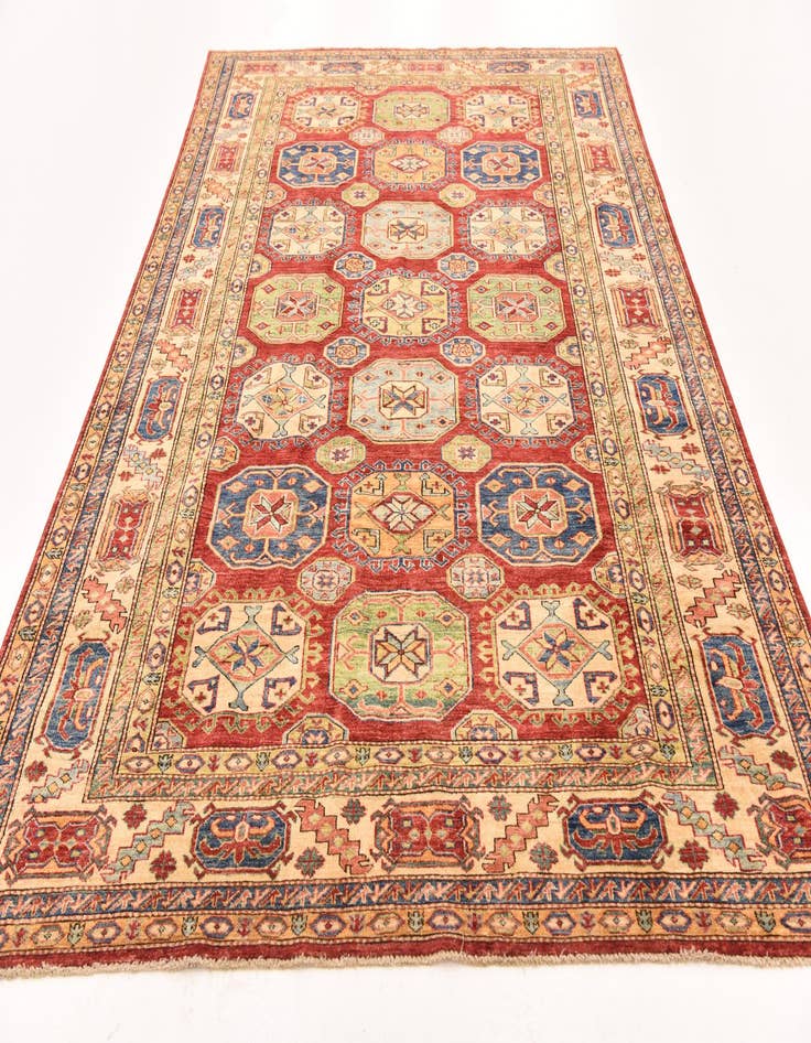 Detail image of 6' 8 x 10' 4 Hand Knotted Kazak Oriental Rug