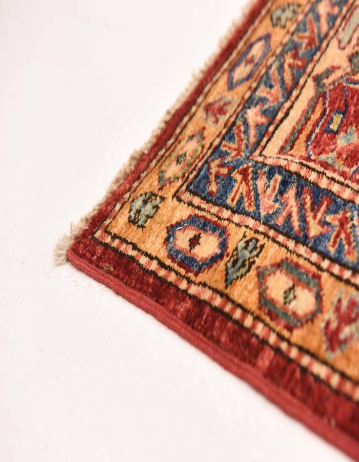 Detail image of 6' 8 x 10' 4 Hand Knotted Kazak Oriental Rug